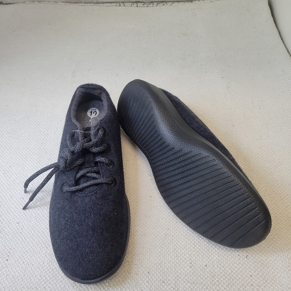 Allbirds Women's Wool Runner in Classic Charcoal Gray Size 8 - Picture 2 of 9